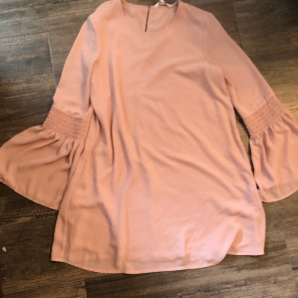 Pink Flowy Dress